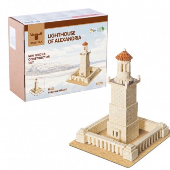 Wise Elk Μοντελισμός με Δομικά Τουβλάκια "LightHouse Of Alexandria"